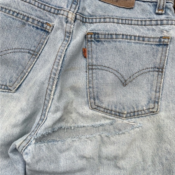 Levi's 619 orange tab vintage 1990s jeans size 27 - Picture 5 of 16
